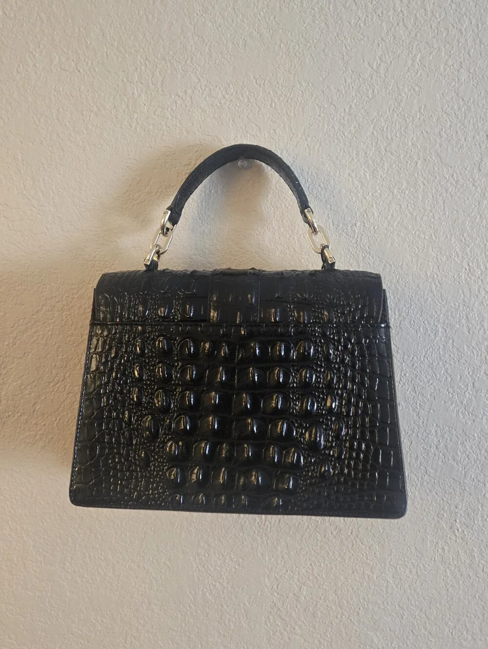 NWT Brahmin Black Melbourn Satchel